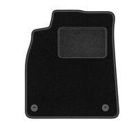 LUX Tapis Conducteur Moquette sur Mesure pour Audi A6 C7 2011-2017, Noir