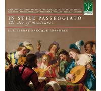Lux Terrae Baroque Ensemble CD In Stile Passeggiato - The Art Of Diminution
