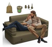 Luxchoice Canapé Gonflable Convertible 2 Place avec Pompe Portable Détachable USB Fauteuil de Camping Gonflable Exterieur Adaptée au Camping aux Fêtes en Terrasse aux Concerts Air Sofa Couch