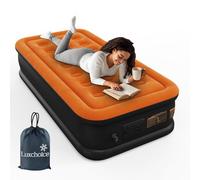 Luxchoice Matelas Gonflable 1 Place avec Pompe Intégrée 150kg Max