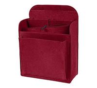 luxdag Organiseur de sac à dos en feutre pour Fjällräven Kanken 13 l et 16 l (couleur et taille au choix) - Organiseur de poche pour sacs à dos avec poche zippée amovible pour ordinateur portable de