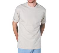 Luxe Abordable T-shirt Tall Tee Long Homme, Coton épais 100% - 260 GSM, Drop Shoulders réduire Col Rond Manches Courtes(Fumée Gris,M)