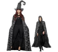 Luxe Adulte Cape Sorcière Sorcier Costume Halloween Accessoires Hommes