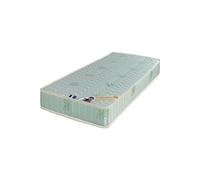 Luxe Aloe Matelas 70x190 Ferme Mousse Poli Lattex Indéformable - Face Laine Merinos 100% -Tissu à l'Aloé Vera - 19 cm King of Dreams G