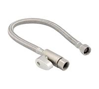 LUXE Bidet Neo Plus Series Tuyau d'eau froide avec valve d'arrêt (0,95 cm x 0,95 cm)