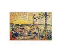 Luxe, Calme Et Volupté, 1904 par Henri Matisse Poster (2) Impression sur toile Décoration murale Salon 60 x 90 cm