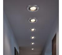Luxe Ensemble De 6 Spots Encastrés Pour Escalier Orientables Big Light
