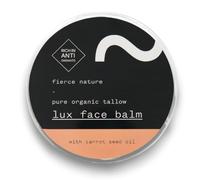 Luxe Face Balm with Carrot Seed Oil, Pure Tallow Balm as Vitamin-Rich Natural Face Moisturizer, Men and Women’s Cleansing Balm for Face and Body, Unscented, 100g - Fierce Nature