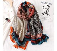 Luxe Femmes Marque écharpe en Coton Grands châles Pashmina Hijab Foulard Echarpe Design Impression Dame Plage volé Foulards