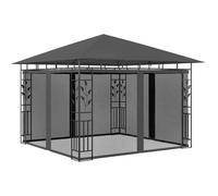 LUXE&Haute qualité Belvédère avec moustiquaire Tonnelle de jardin pavillon BARNUM Décor - Tente de réception Chapiteau de jard6541