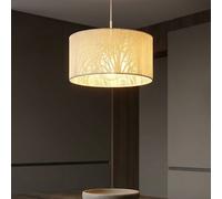 Luxe Lampe Suspendue LED la Vie Chambre Arbre Décor Motif Plafonniers Blanc