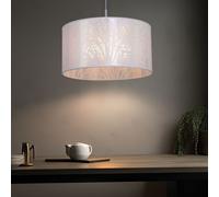 Luxe Lampe Suspendue LED la Vie Chambre Arbre Décor Motif Plafonniers Blanc