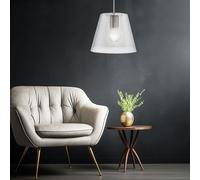Luxe Lampe Suspendue Plafond Restaurant Comptoir Éclairage Clair IP20 1x E27