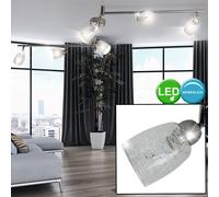 Luxe LED Éclairage Plafond Spot Mobile Verre Lumière Lampe Couloir