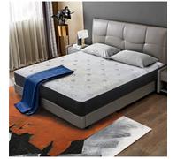 Luxe Matelas mémoire de forme et ressorts ensachés 140x190 cm Memo - épaisseur 20cm- 7 zones de confort mousse mémoire adaptative