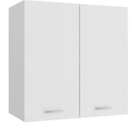 LUXE&Mode Armoire de cuisine Décor - Meuble de Rangement Armoire suspendue Armoire murale Buffet de Cuisine Scandinave Blanc 65208