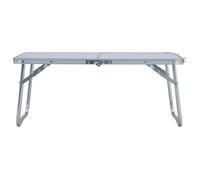 Luxe&Mode Table pliable de camping Blanc Aluminium 60x40 cm, 2 ans garantie LV12311