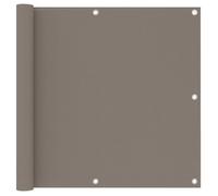 LUXE& Moderne Paravent extérieur Paravent de Balcon - Écran de balcon Écran Jardin Pare-Vue Brise Vue Terrasse Taupe 90x300 cm5146