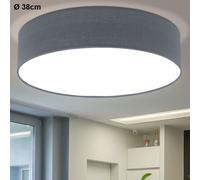 Luxe Plafonnier Pour Chambre D'Invités En Tissu Éclairage E27 Lampe Big Light