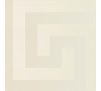 Versace Papier peint & bordure 38609-4 Vinyle brillant géométrique Ivoire 10 m x 70 cm