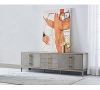 Luxe Sideboard tv Lowboard rtv xxl Armoire Table Salon Bois rtv Hôtel Nouveau