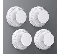 Luxear Lot De 4 Crochet Ventouse Mural d'Aspiration en Plastique