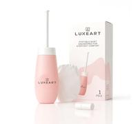 LUXEART SPA mobile - Bidet mobile 400 ml rose | Bidet portable Peri avec buse rétractable et deux variantes de pulvérisation | La douche des fesses est anti-fuite, idéale pour le lit de la semaine