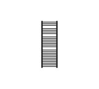 LuxeBath Radiateur de Salle de Bain Design Sahara, 500x1500 mm, Noir Mat, Forme Droite
