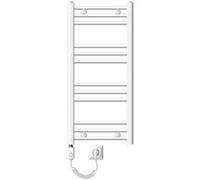 LuxeBath Radiateur Electrique de Salle de Bain Sahara 400x800 mm Blanc Raccord Latéral