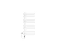 LuxeBath Radiateur Électrique pour Salle de Bain Iron EM, 500x1000mm Blanc, avec Weiß G