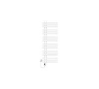 LuxeBath Radiateur Electrique pour Salle de Bain Iron EM, 500x1400 mm Blanc, avec