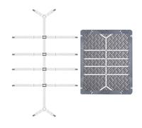 LUXECOVE Tendeur de Drap réglable, Support de Drap avec Clips métalliques, Sangles Support de Drap, tendeur Drap Housse, Convient à Tous Les draps, draps-Housses, Matelas