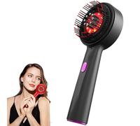 Luxelaser Hair Brush,2 en 1 Brosse massage cuir chevelu electrique et applicateur d'huile capillaire,Brosse de massage électrique portable pour cuir chevelu - Peigne de massage vibrant pour femmes
