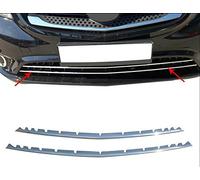 Luxell Lot de 2 serpentins chromés pour pare-chocs avant Vito W447 [2014+]