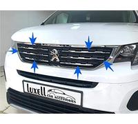 Luxell Lot de 6 housses de barbecue en acier inoxydable chromé, compatibles avec Rifter [2018+]