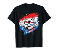 Luxembourg Drapeau Luxembourgeois Cartoon Garçons T-Shirt