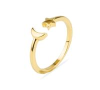 LUXENTER Anillo acabado en oro amarillo de 18K - Onsah