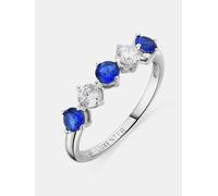 Luxenter Bague 'Alneth' bleu, Taille 58