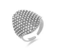 LUXENTER Bague Idoi finition rhodium