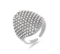 LUXENTER Bague Idoi finition rhodium