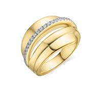 Luxenter Bague jaune d'or, Taille 54