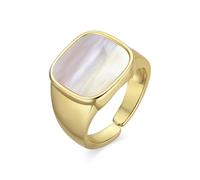 LUXENTER Bague Misau finition or jaune 18 carats