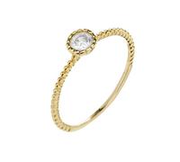 LUXENTER Bague Naadim en argent sterling 925 plaqué or