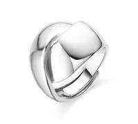 Luxenter Bague plaquée rhodium - Idril