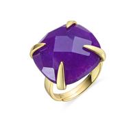 Luxenter Bague 'TIMBUR' bleu violet, Taille 44