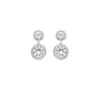 Luxenter Boucles d'oreilles 'Anvoyra' argent, Taille One Size