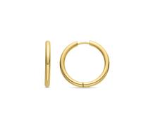 LUXENTER Boucles d'oreilles Basem finition or jaune 18 carats Taille unique