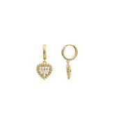 LUXENTER Boucles d'oreilles Daton finies en or 18 carats