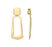 LUXENTER Boucles d'oreilles Dranem finition or jaune 18 carats