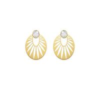 Luxenter Boucles d'oreilles 'Elbi' blanc, Taille One Size